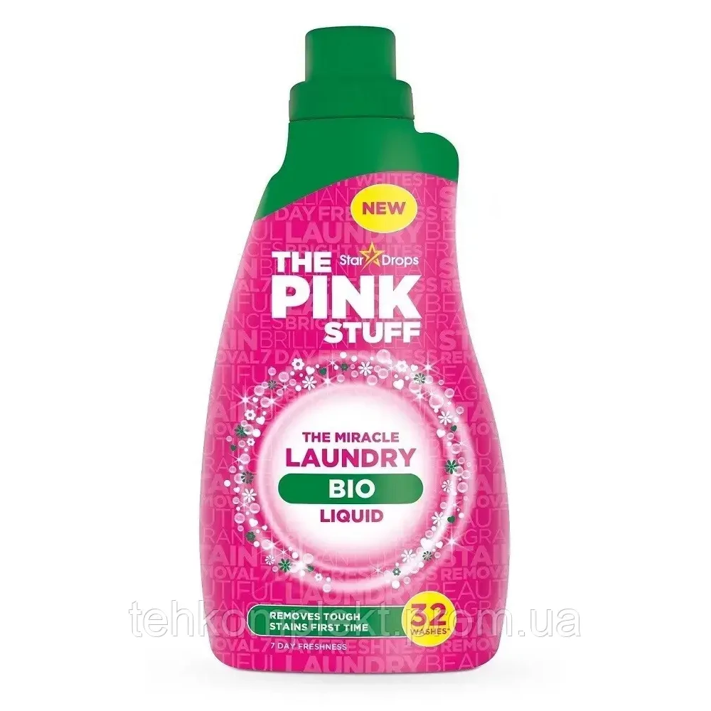 PINK STUFF BIO Laundry Liquid Універсальний гель для прання 960мл