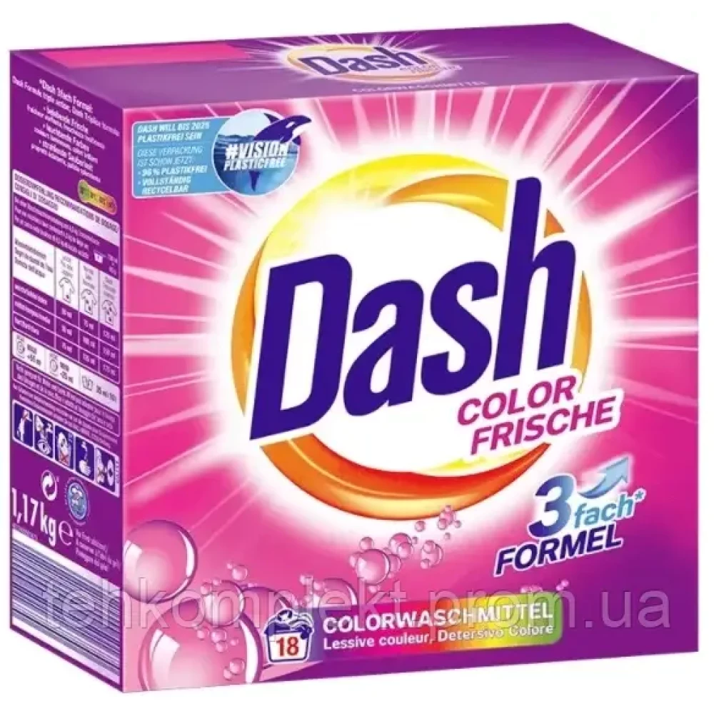 Порошок для прання Dash Color Frische  18 прань