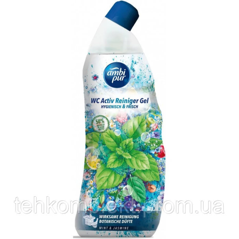Гель для туалету Ambi Pur WC Botanical Fragrances М“ята і жасмин, 750 мл