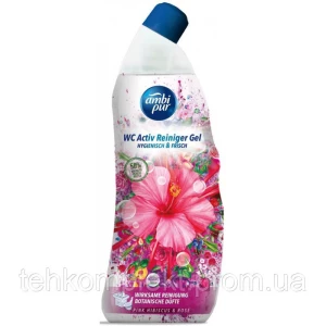 Зображення товара -  Гель для туалету Ambi Pur WC Botanical Fragrances Гібікус і троянда, 750 мл