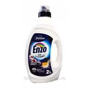 Изображение товара -  ENZO 2 in 1 Гель для прання 2л Чорний
