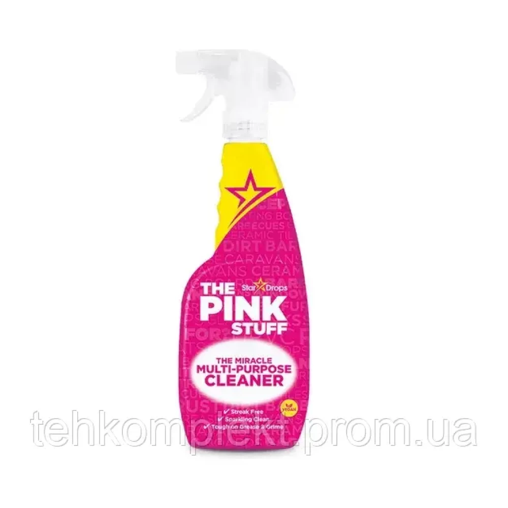 Універсальний очищувач - спрей для твердих поверхонь Pink Stuff Multi-Purpose Cleaner 750мл