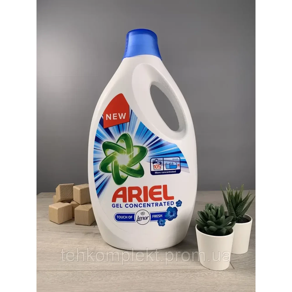 Гель для прання ARIEL GEL CONCENTRATED TOUCH OF LENOR FRESH 5,775L